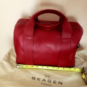 SKAGEN DARK RED  BAG
